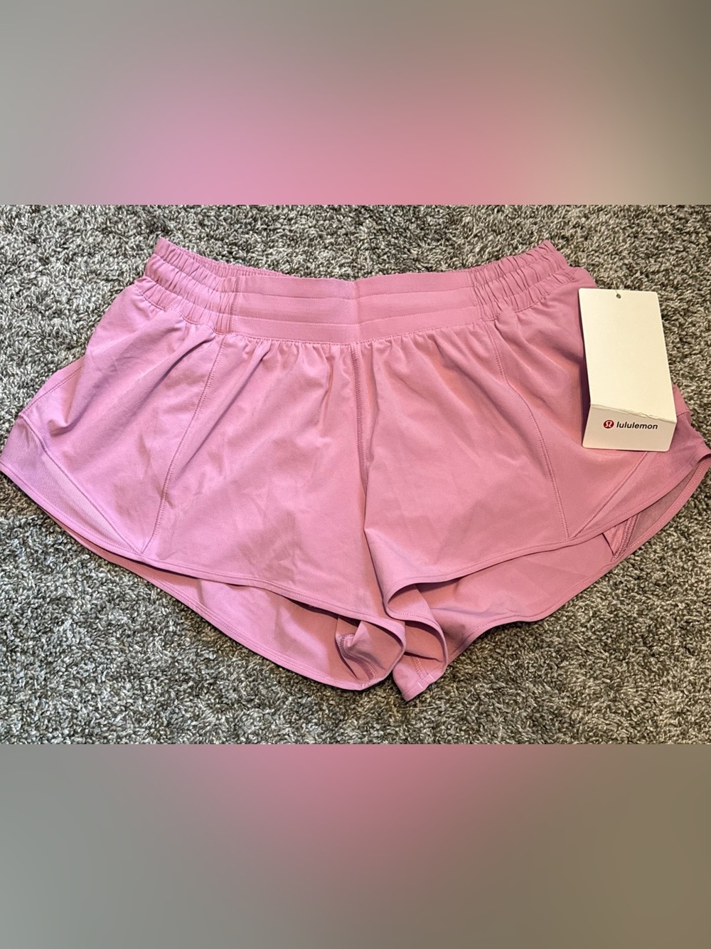 lululemon athletica Pink Hottie Hot Shorts